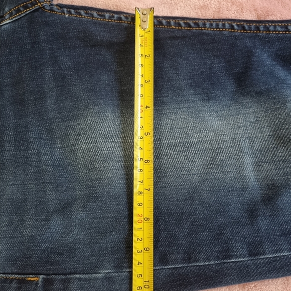 A2A11 jeans blue straight leg button fly Size W 33 - Picture 2 of 13